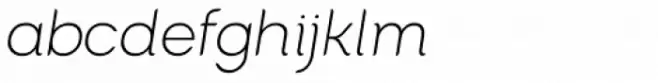 Cacko Italic Thin