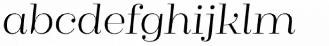 Cagliari Light Italic