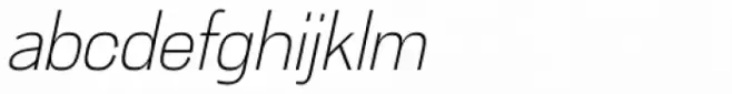 Cairoli Classic Thin Italic