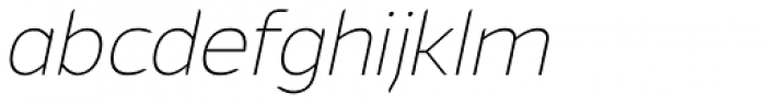 Cajito extralight italic