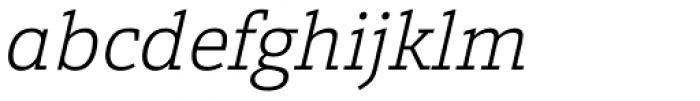 Calanda Extra Light Italic
