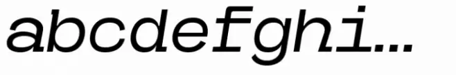 Caleb Mono Medium Italic