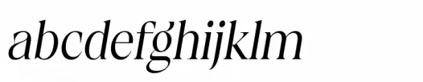 Calgera Condensed Oblique