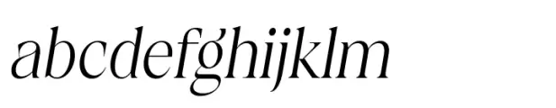 Calgera Light Condensed Oblique