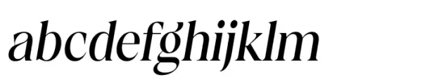 Calgera Medium Condensed Oblique