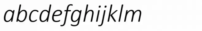 Calibri (MS) Light Italic