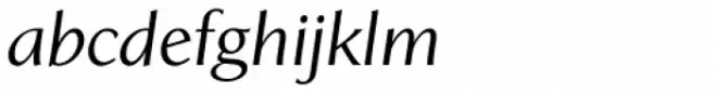California Sans Italic