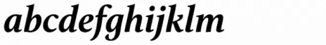 Calluna Bold Italic