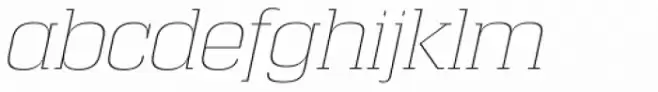 Calypso E Thin Italic