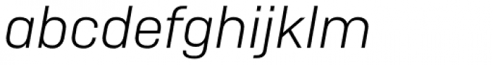 Camber Light Italic