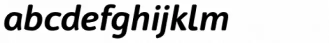 Cambridge Round SemiBold Italic