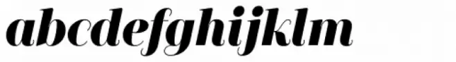 Camila Black Italic
