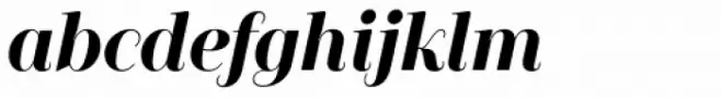 Camila Bold Italic