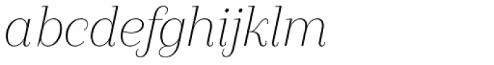 Camila Light Italic