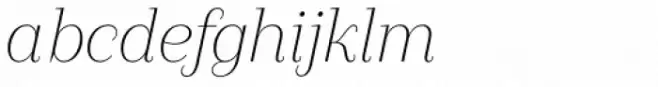 Camila Light Italic