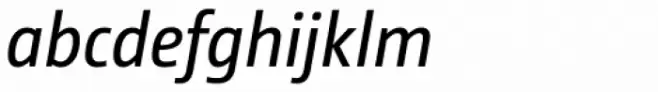 CamingoDos SemiCondensed Italic