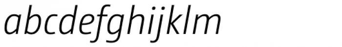 CamingoDos SemiCondensed Light Italic
