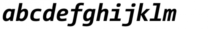 CamingoMono Bold Italic