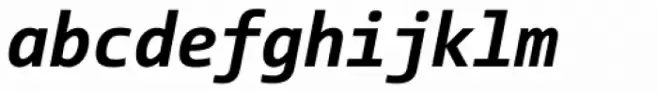 CamingoMono Bold Italic
