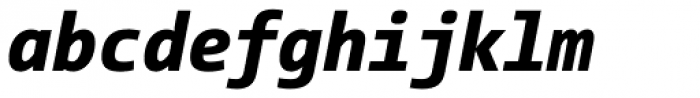 CamingoMono ExtraBold Italic
