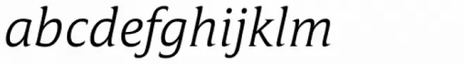 Campan Light Italic
