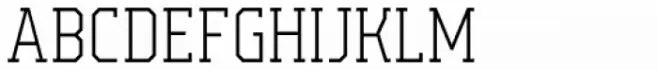 Campione Neue Serif Thin