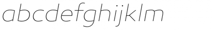 Canaro Thin Italic