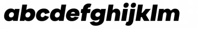 Canava Grotesk Black Italic
