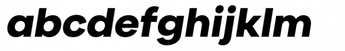 Canava Grotesk Extra Bold Italic
