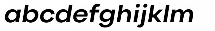 Canava Grotesk Semi Bold Italic
