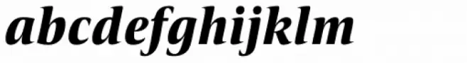 Candide Extra Bold Italic
