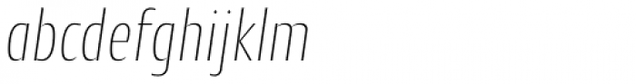 Cantiga Cnd Ultra Light Italic