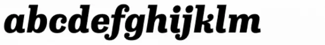 Capital Serif Extra Bold Italic