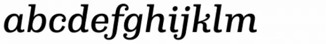 Capital Serif Medium Italic