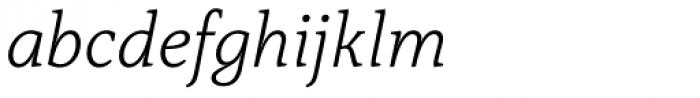 Capitolina Light Italic