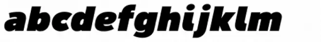 Caracas Black Italic
