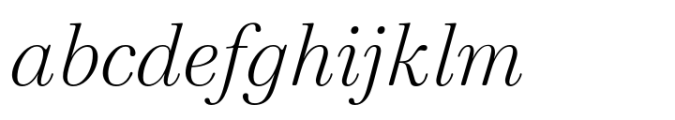 Cardillac Text Extralight Italic