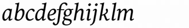 Carmensin Regular Italic