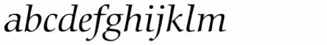 Carmina BT Light Italic