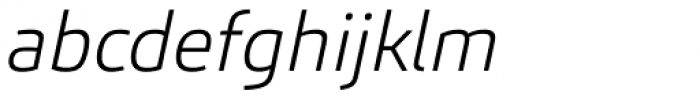 Carnac Extra Light Italic
