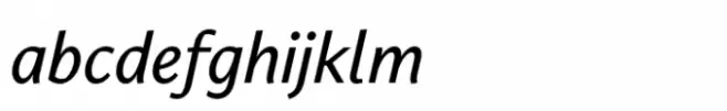Carole Sans Medium Italic