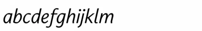 Carole Sans Variable Extralight Italic
