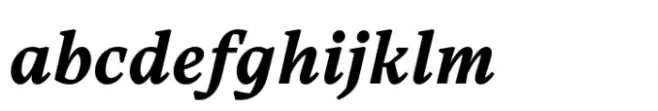 Carole Serif Bold Italic