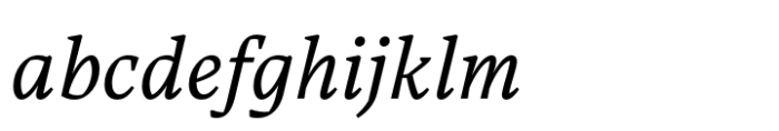 Carole Serif Light Italic