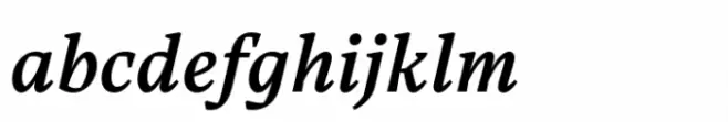 Carole Serif Medium Italic
