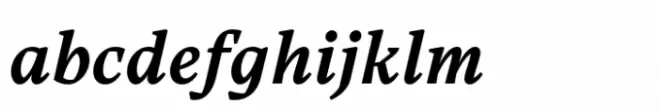 Carole Serif Semibold Italic