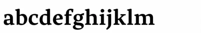 Carole Serif Semibold