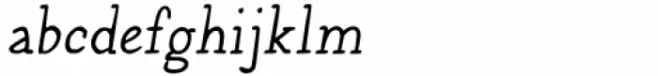 Caroni Avenue Italic