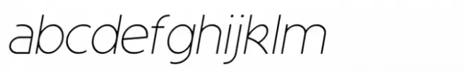 Caronta Thin Italic
