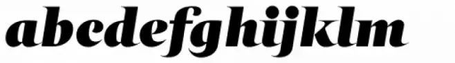Carot Display Black Italic